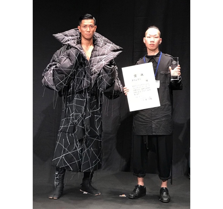 当財団奨学生OB 本井傳祐太氏が「ナゴヤファッションコンテスト2018」においてグランプリを獲得